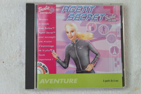 CD Rom Barbie Agent secret  1 Montigny-Lencoup (77)
