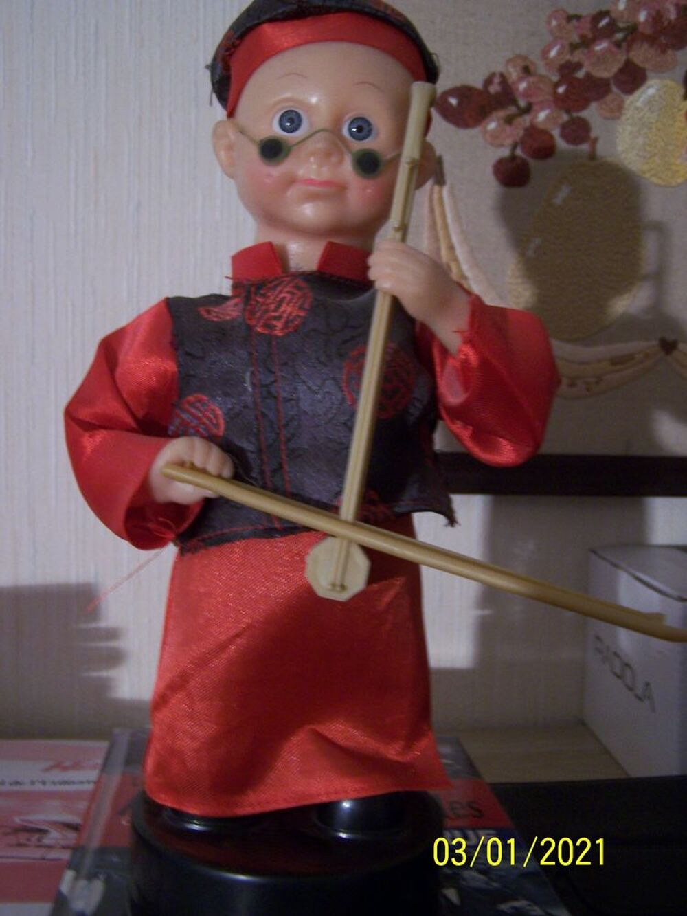 AUTOMATE MUSICIEN CHINOIS Décoration