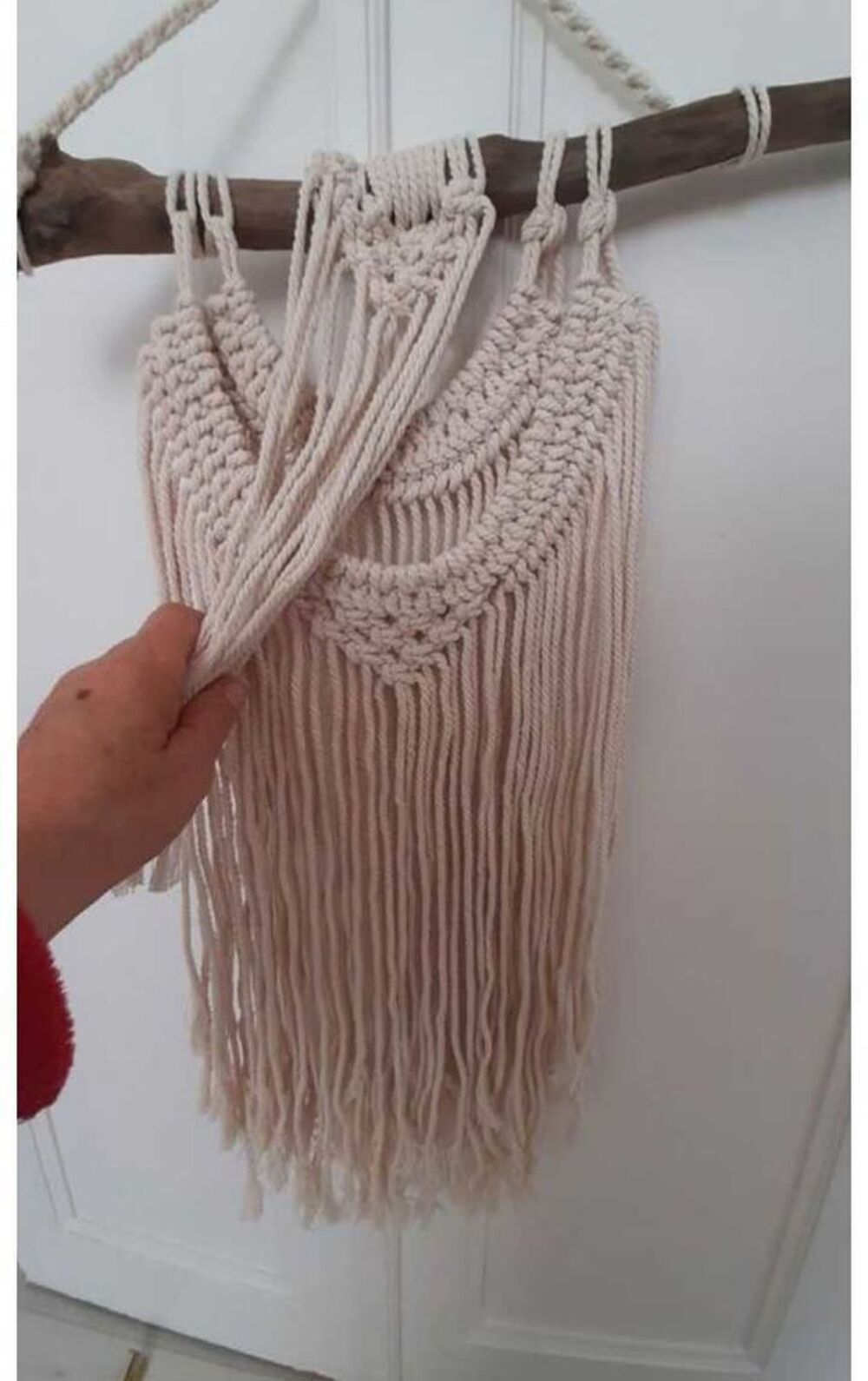 d&eacute;coration vrai bois macram&eacute; Décoration