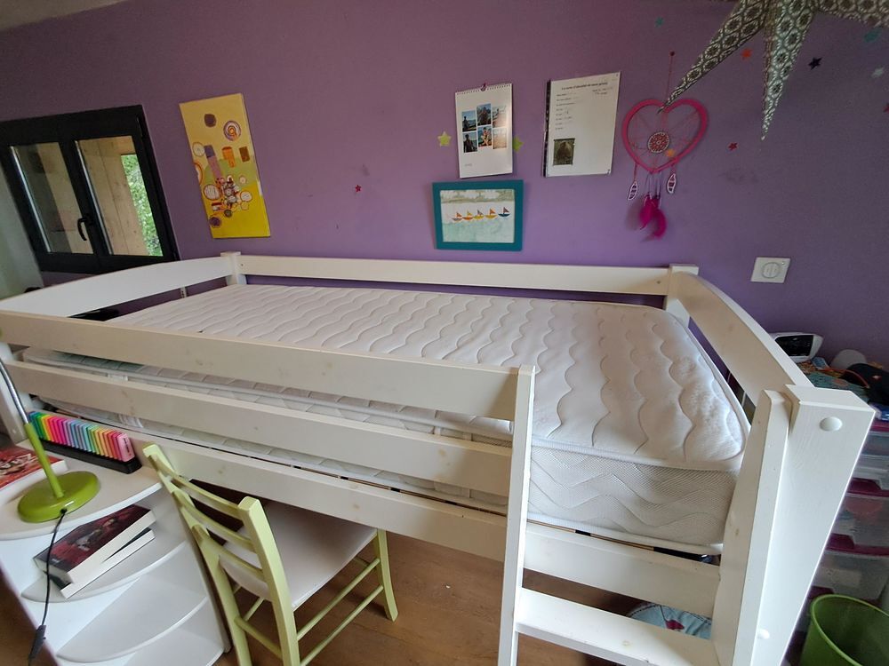 Lit mezzanine - bureau Mobilier enfants