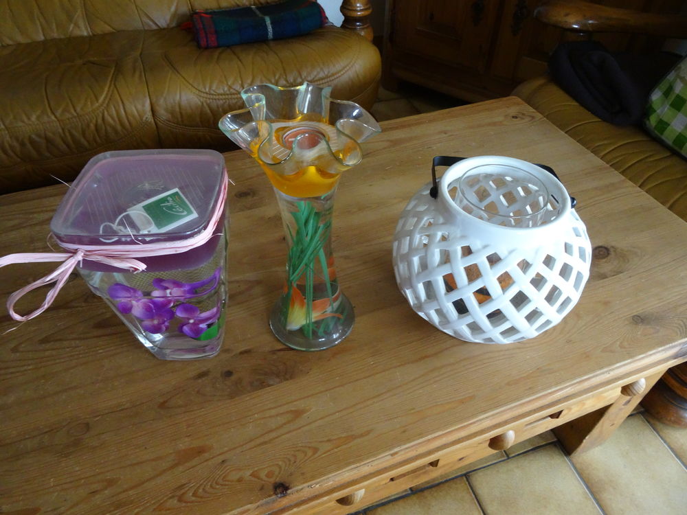 bougie dans vase Décoration