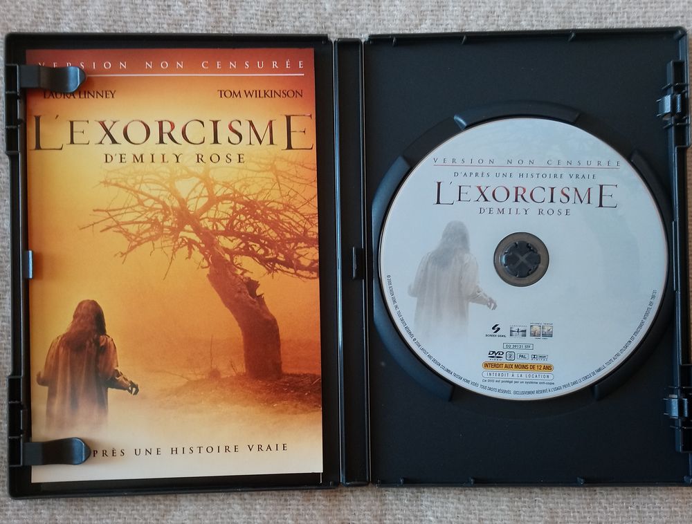 L'exorcisme d'Emily Rose DVD et blu-ray