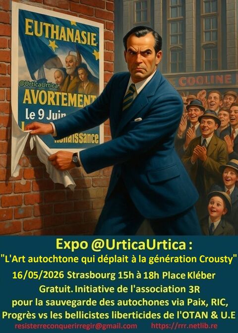 Expo @UrticaUrtica : L'Art autochtone qui d�plait