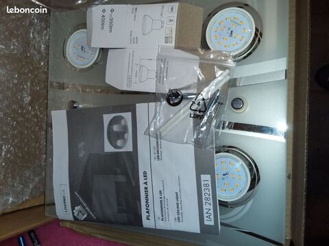 Plafonnier a led livarnolux 12 Serres-Castet (64)