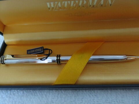 STYLOMINE WATERMAN PLAQUE ARGENT NEUF 70 Paris 18 (75)