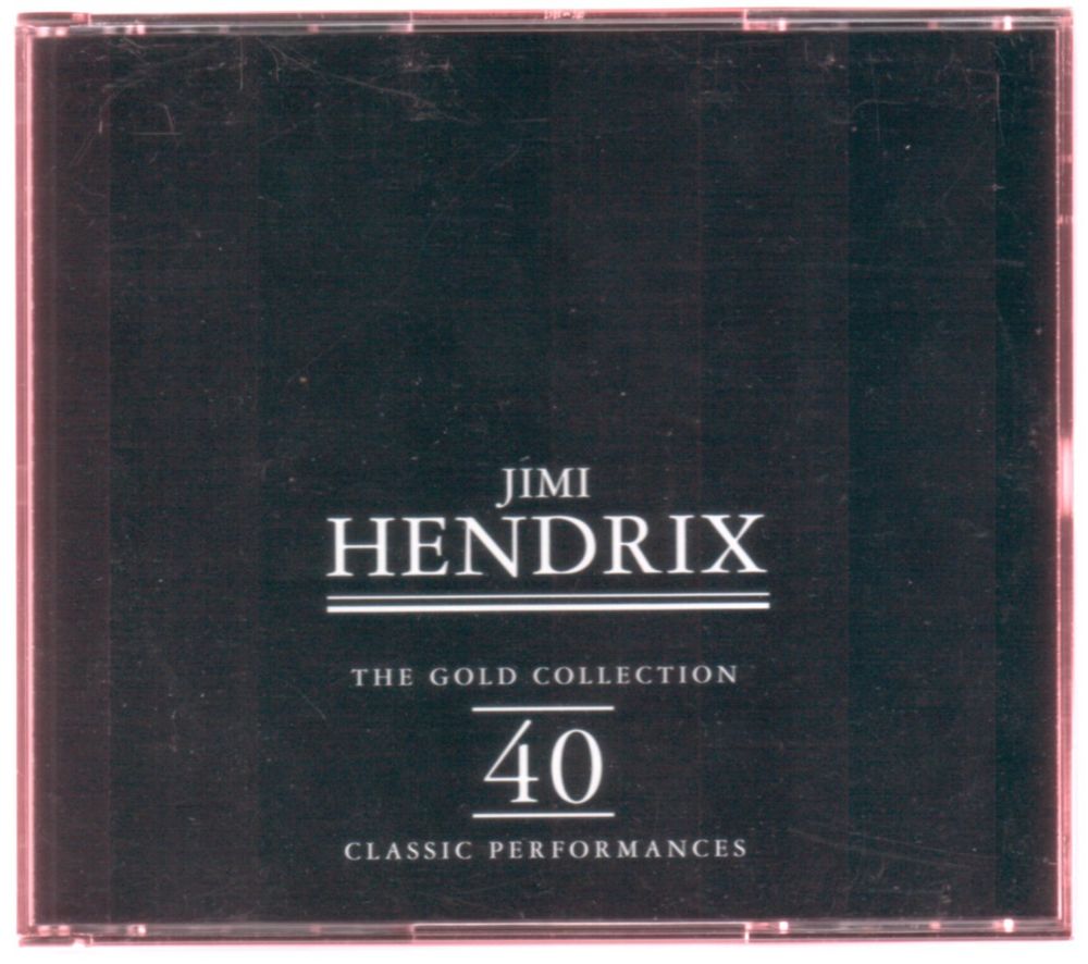 Album 2 CDs : Jimmy Hendrix - 40 Classic Performances (live) CD et vinyles