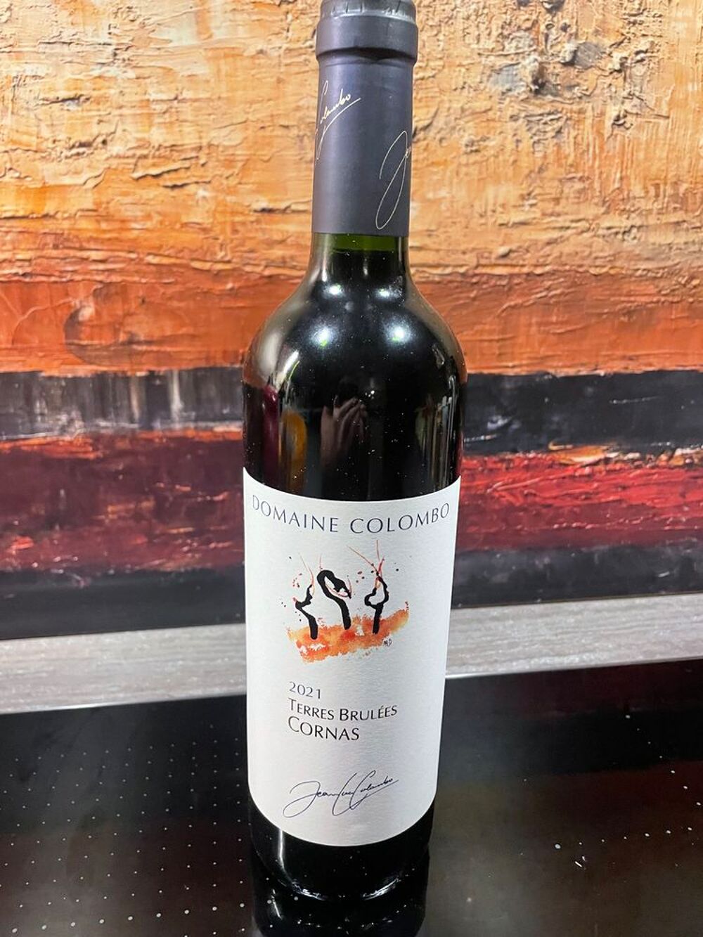 1 Bt CORNAS 2021 Jean-Luc COLOMBO TERRES BR&Ucirc;L&Eacute;ES Cuisine