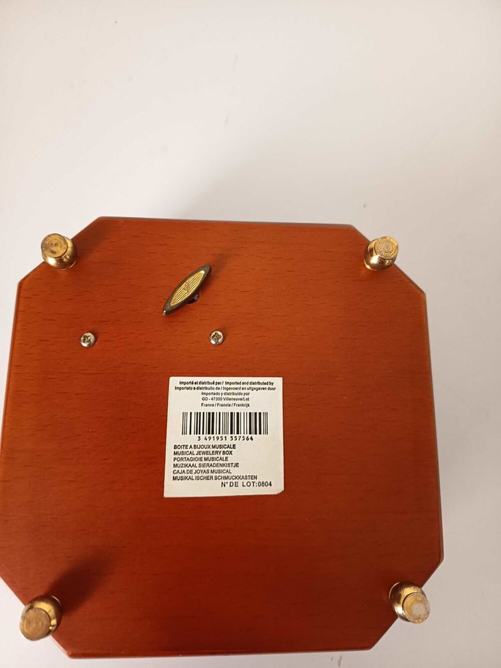 boite &agrave; bijoux musicale Bijoux et montres