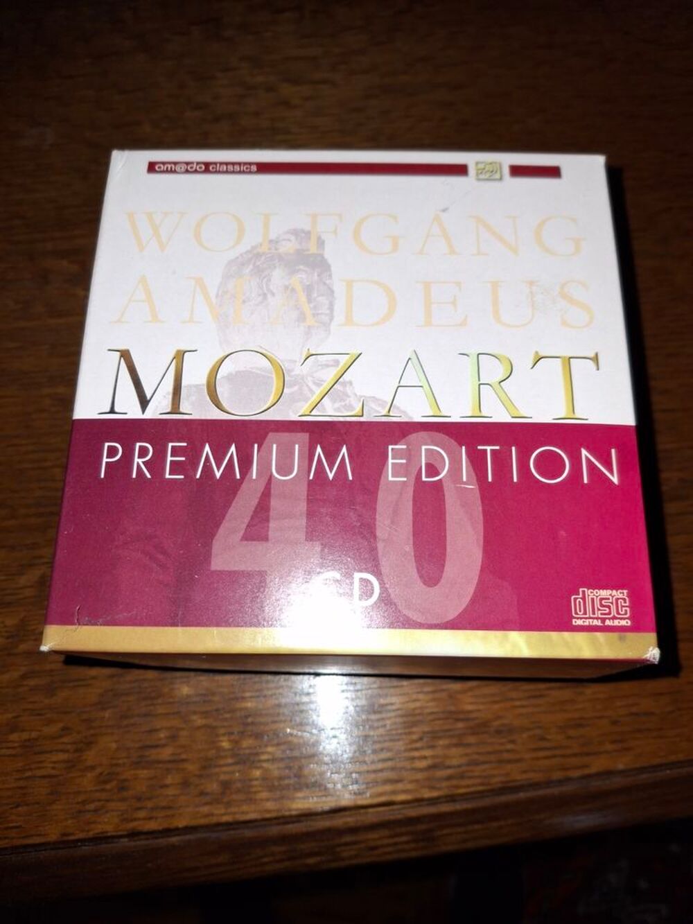 Coffret Mozart Premium Edition CD et vinyles