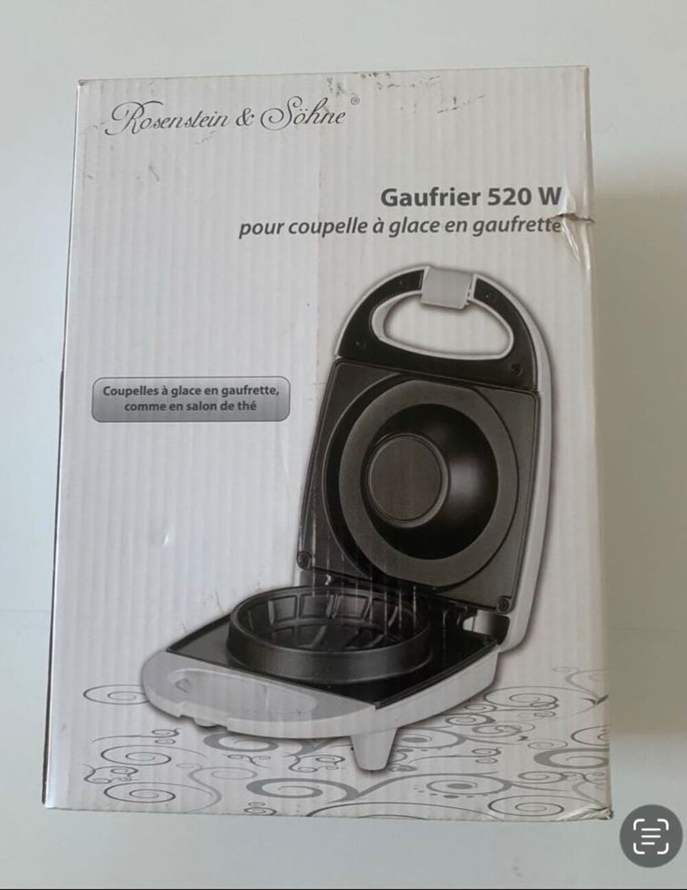   Gaufrier à  coupelles en gaufrette - Neuf dans son carton 