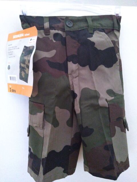 BERMUDA CAMOUFLAGE MILITAIRE NEUF PLUSIEURS TAILLES DISPOS 5 Les �glisottes-et-Chalaures (33)