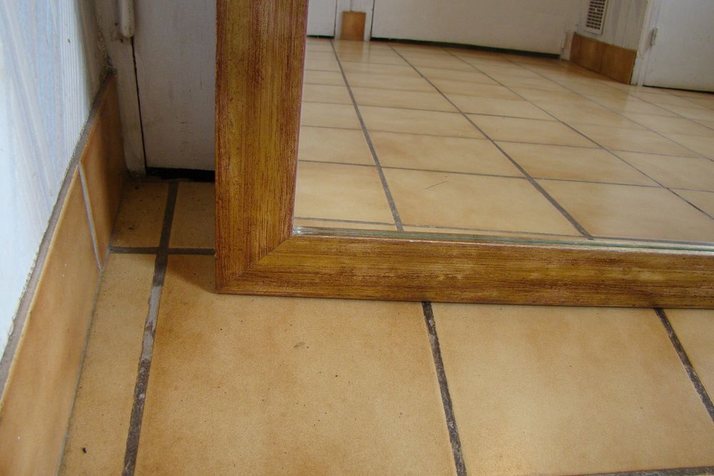 Miroir rectangulaire en bois Décoration