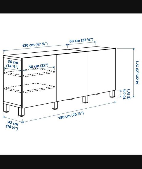 Buffet Besta Ikea 80 Les Mureaux (78)