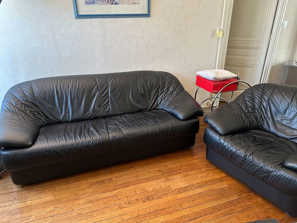 CANAPE CUIR Meubles