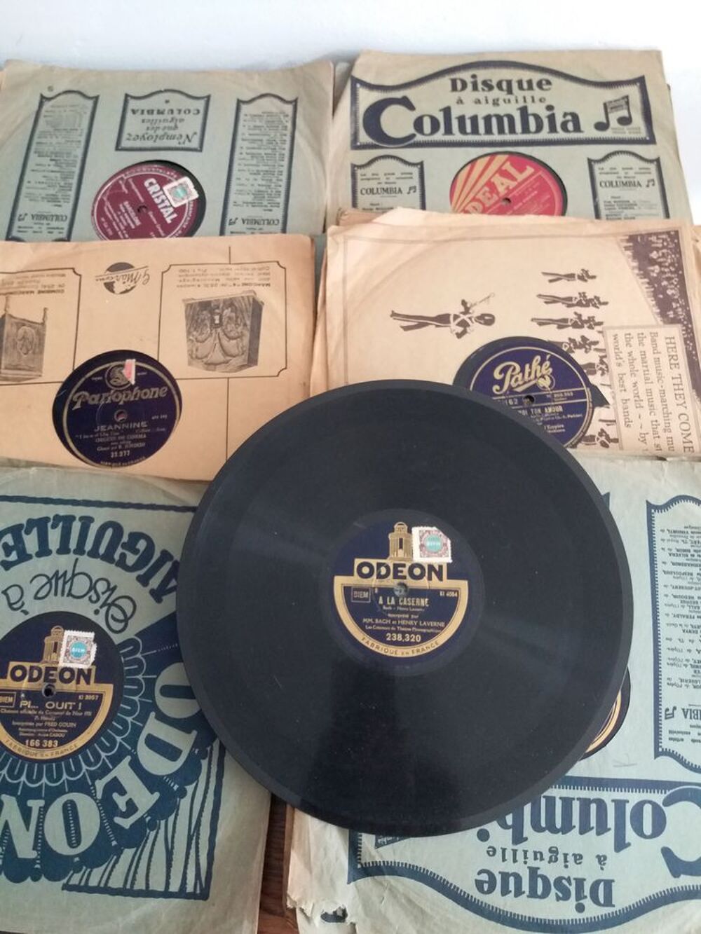 disques vinyle ann&eacute;e 1920 CD et vinyles
