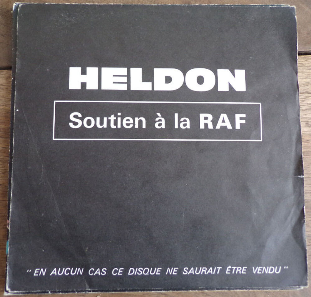 Heldon soutien &agrave; la raf Disjuncta vinyle disque CD et vinyles