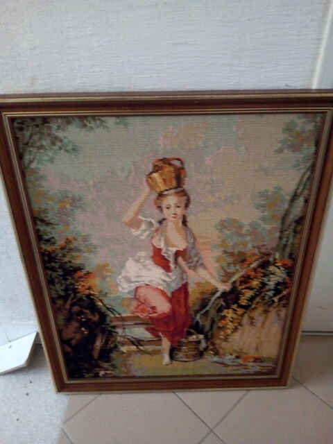 La Laiti�re et le Pot au lait de Jean-Baptiste Huet 80 Savigny-sur-Orge (91)