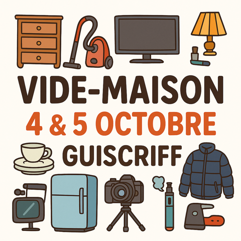 Vide-maison 4 et 5 octobre ? Guiscriff 1 Guiscriff (56)
