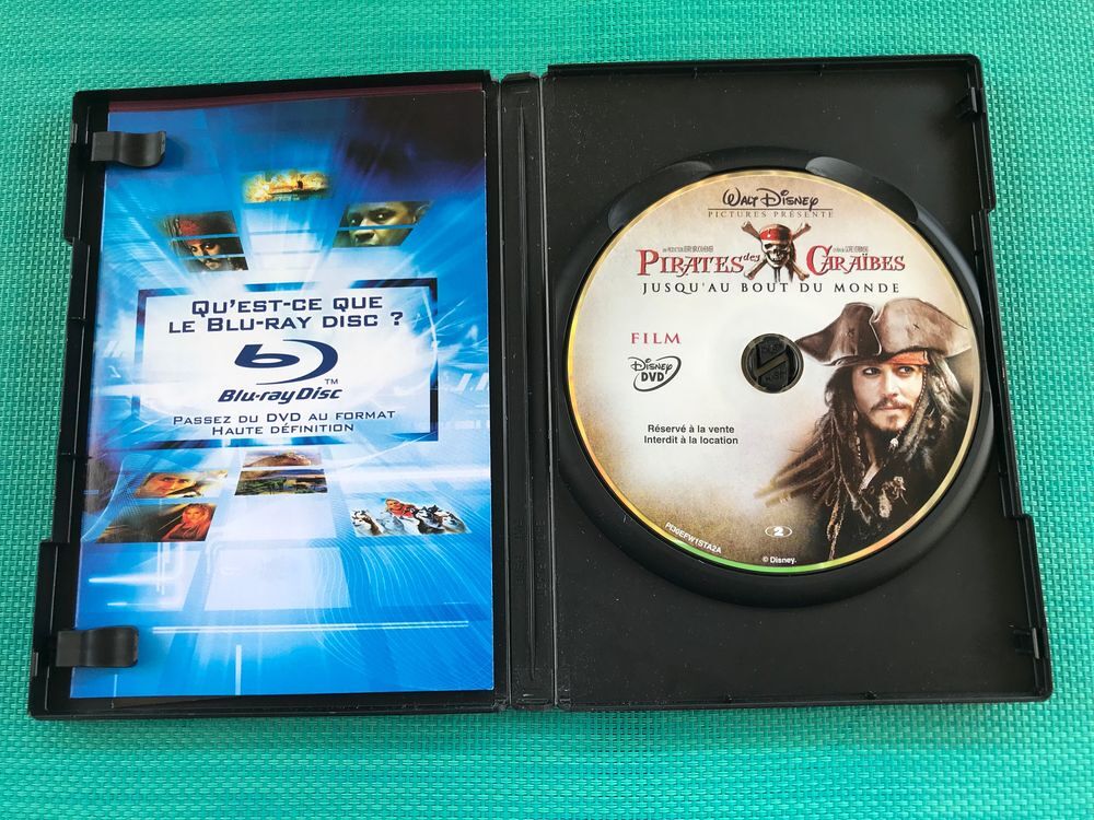 DVD Pirates des Cara&iuml;bes Jusqu'au bout du Monde DVD et blu-ray