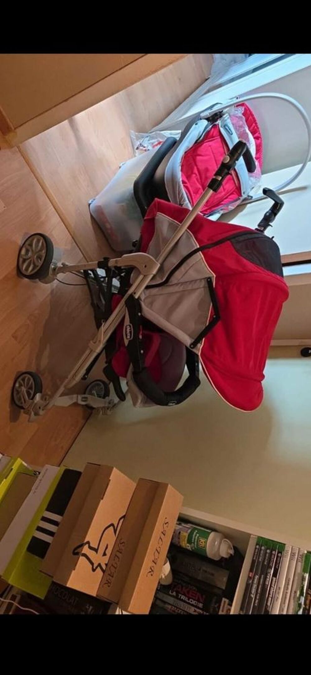 pousette trio living chicco Pu�riculture