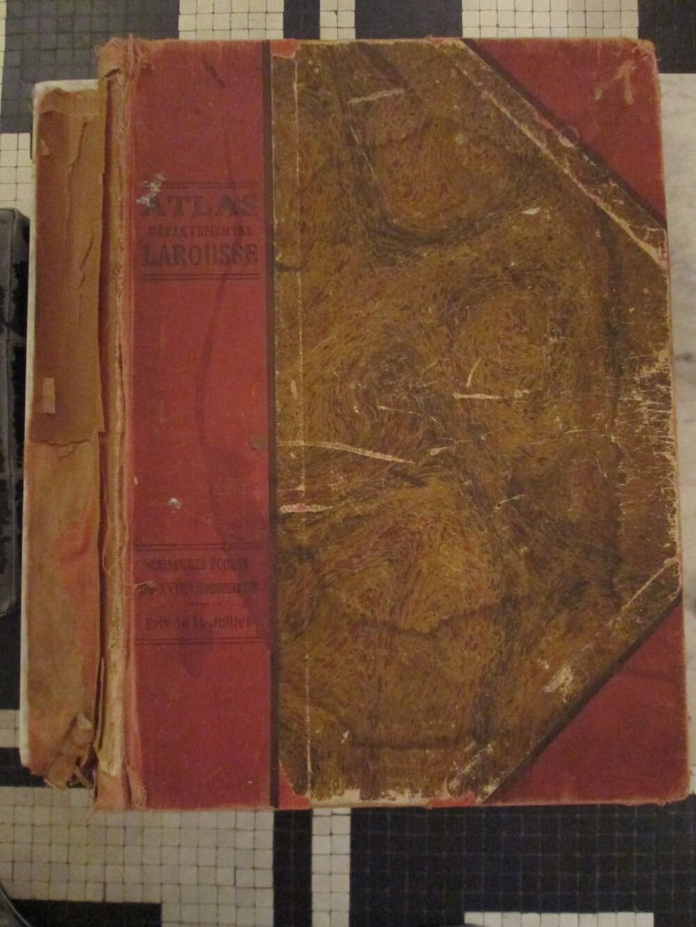 Atlas d&eacute;partemental Larousse (Treffel) 1914 
