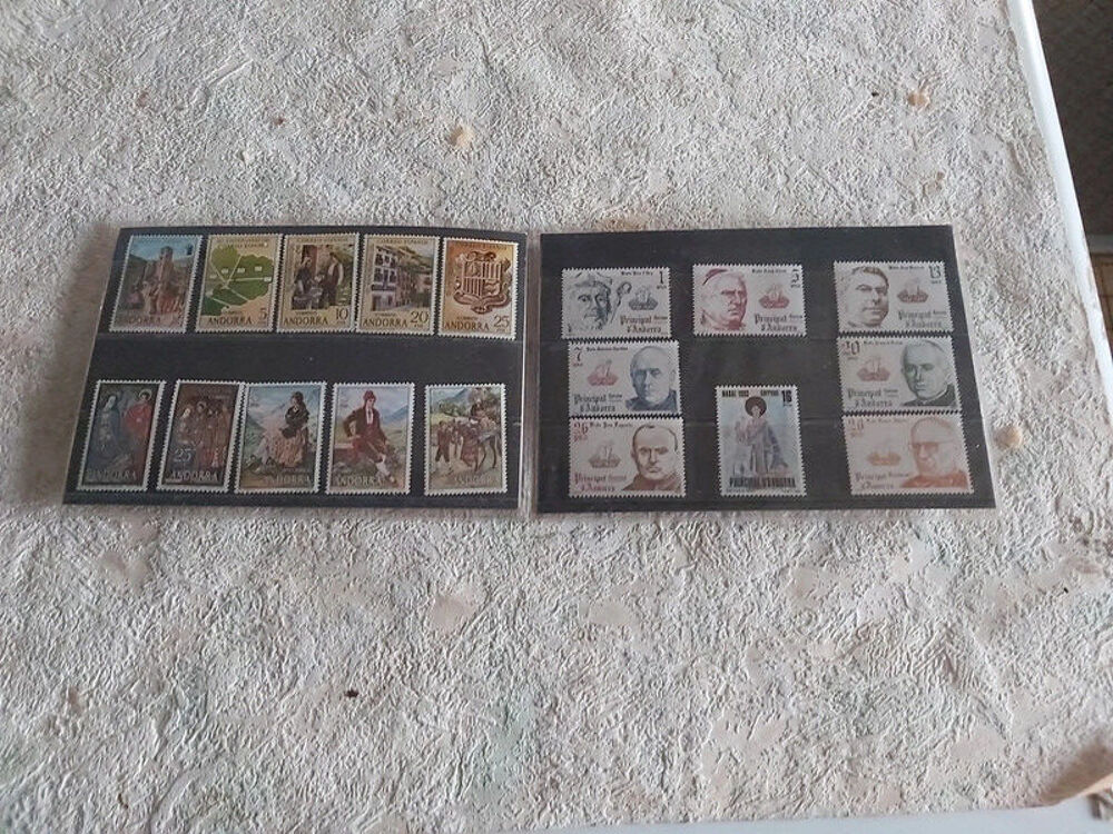 timbres de la principaut&eacute;e d ANDORRE 