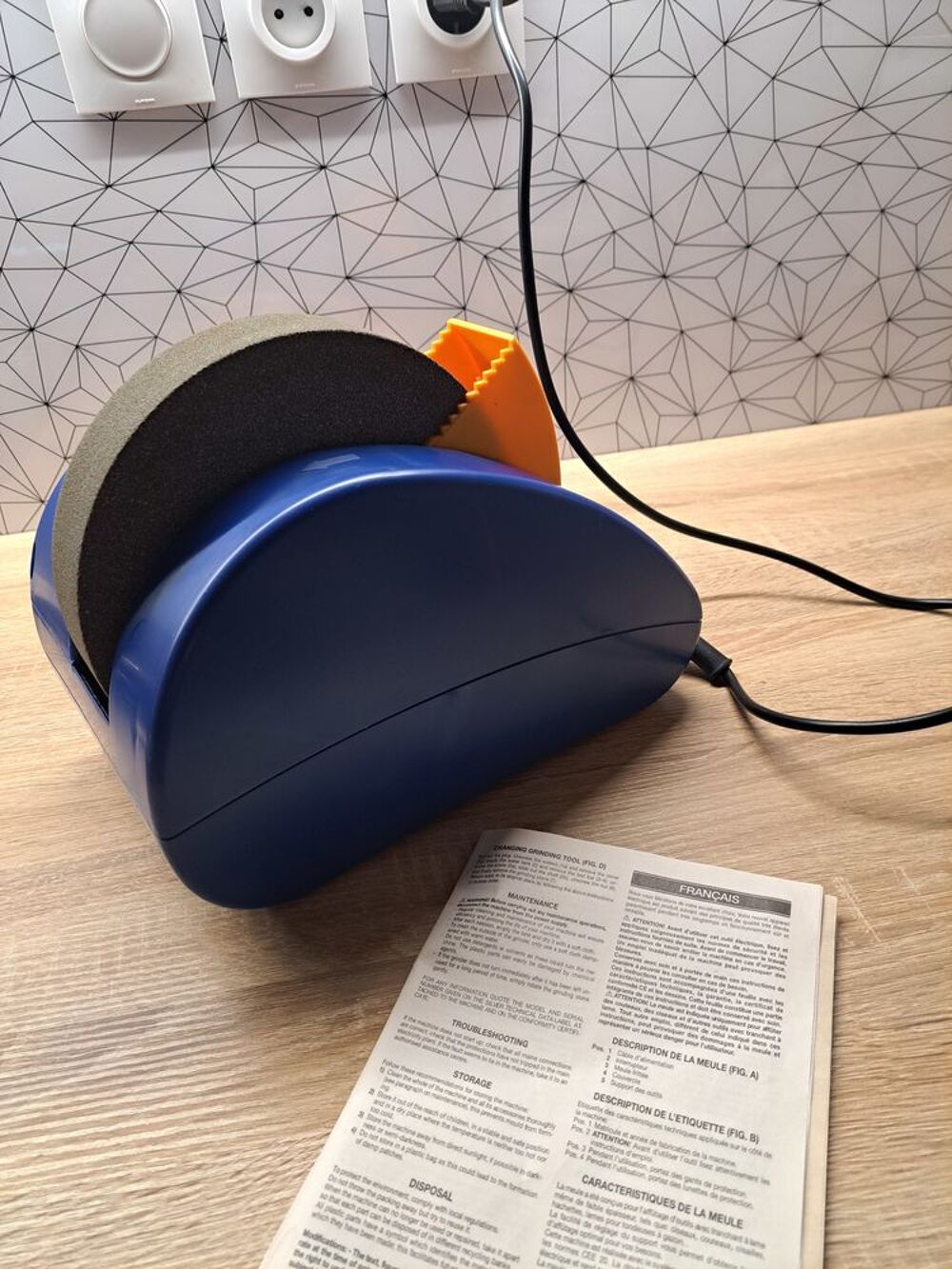 Meule &agrave; eau. Bricolage