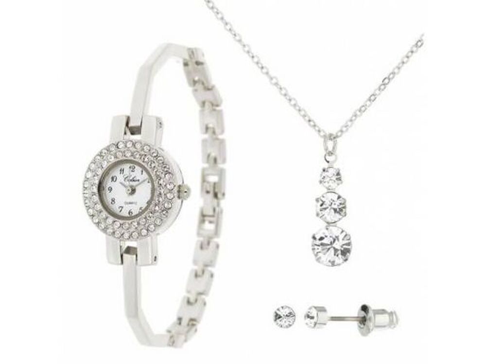 Parure CELSIOR boucles d'oreilles et d'une montre Bijoux et montres
