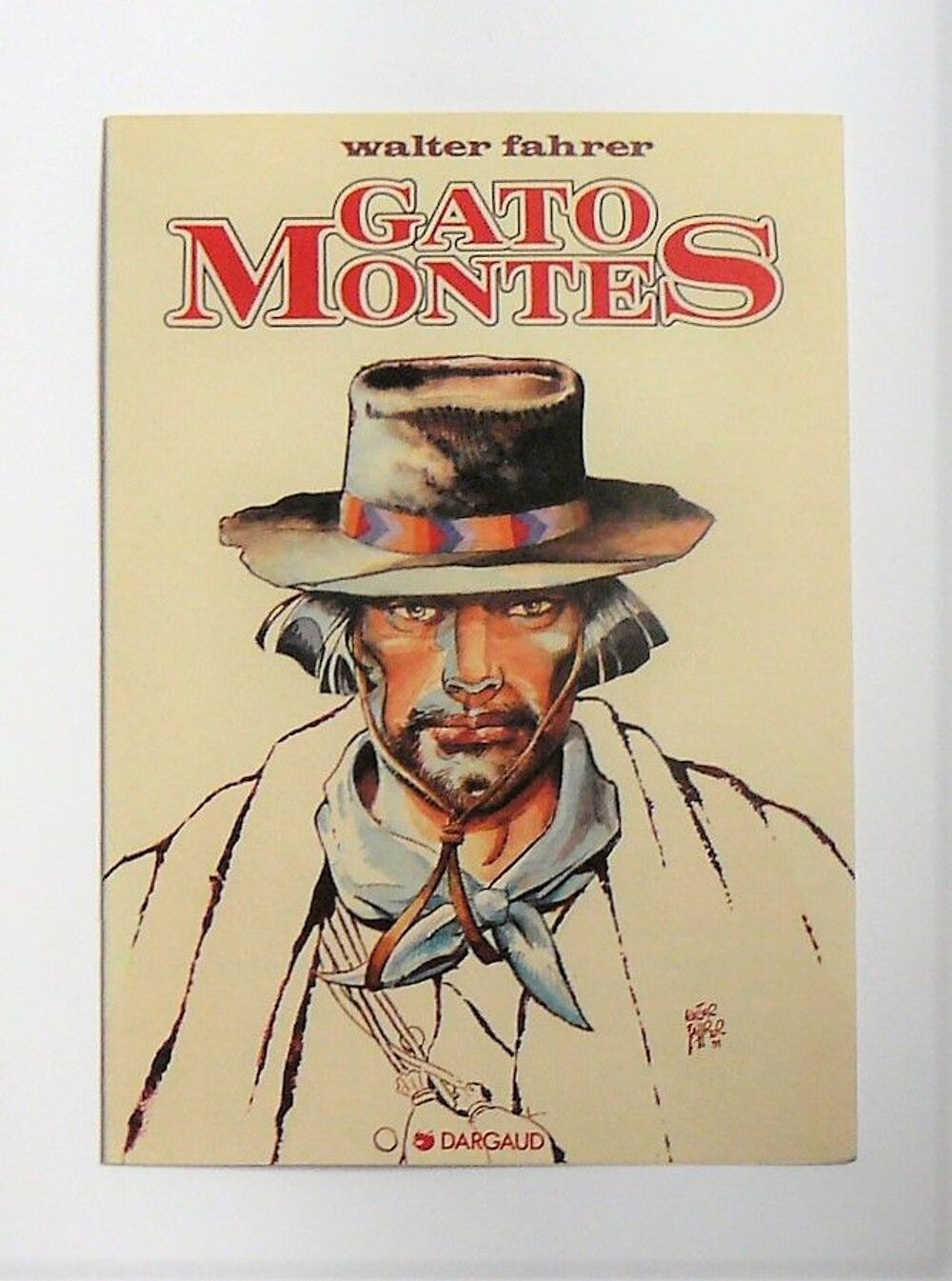 Walter FAHRER : Carton d'invitation soir&eacute;e DARGAUD 