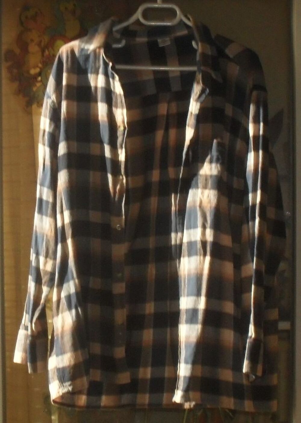Lot de 2 chemises Homme T 46 NEUVES Vêtements
