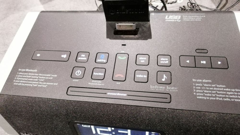 radio r&eacute;veil avec Bluetooth Audio et hifi