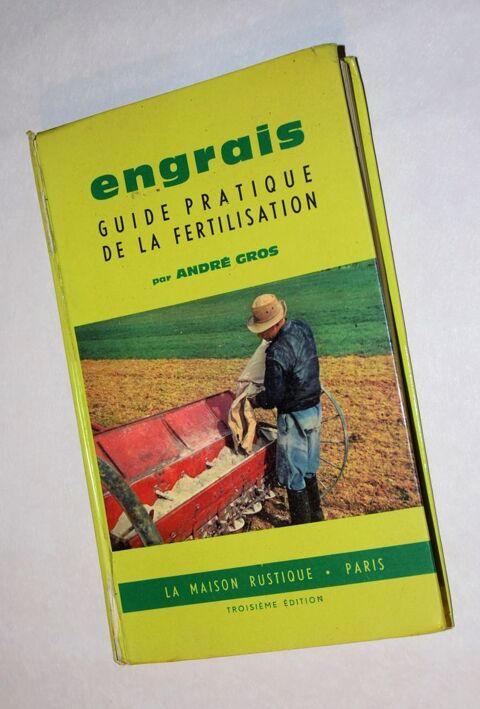 Engrais - Guide de la Fertilisation - Andr Gros 1962 10 Roissy-en-Brie (77)
