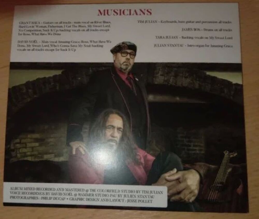cd Album "atua Blues" - grant haua &amp; david No&euml;l (2020) Blues CD et vinyles