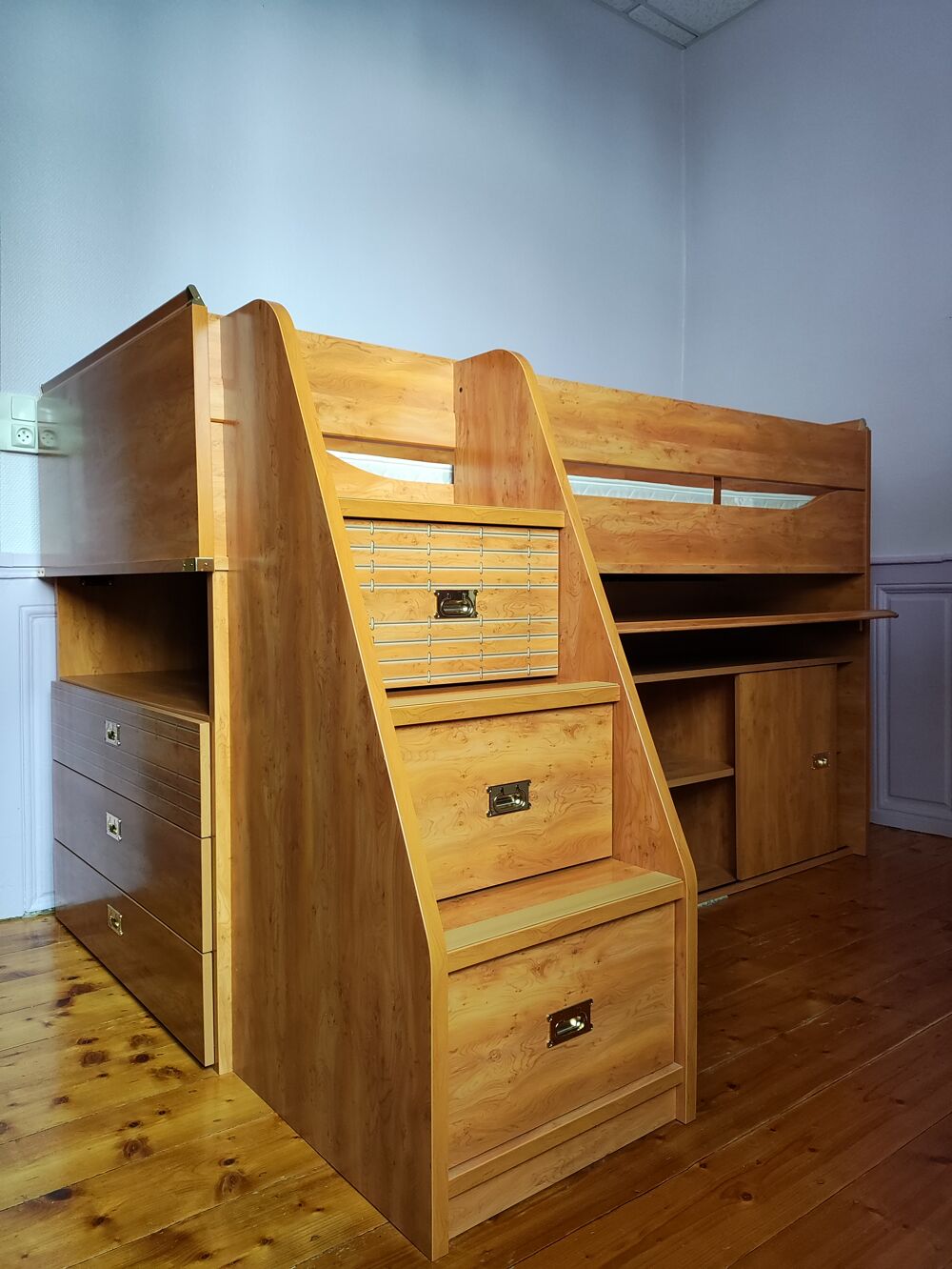 Lit Gautier+ matelas Mobilier enfants