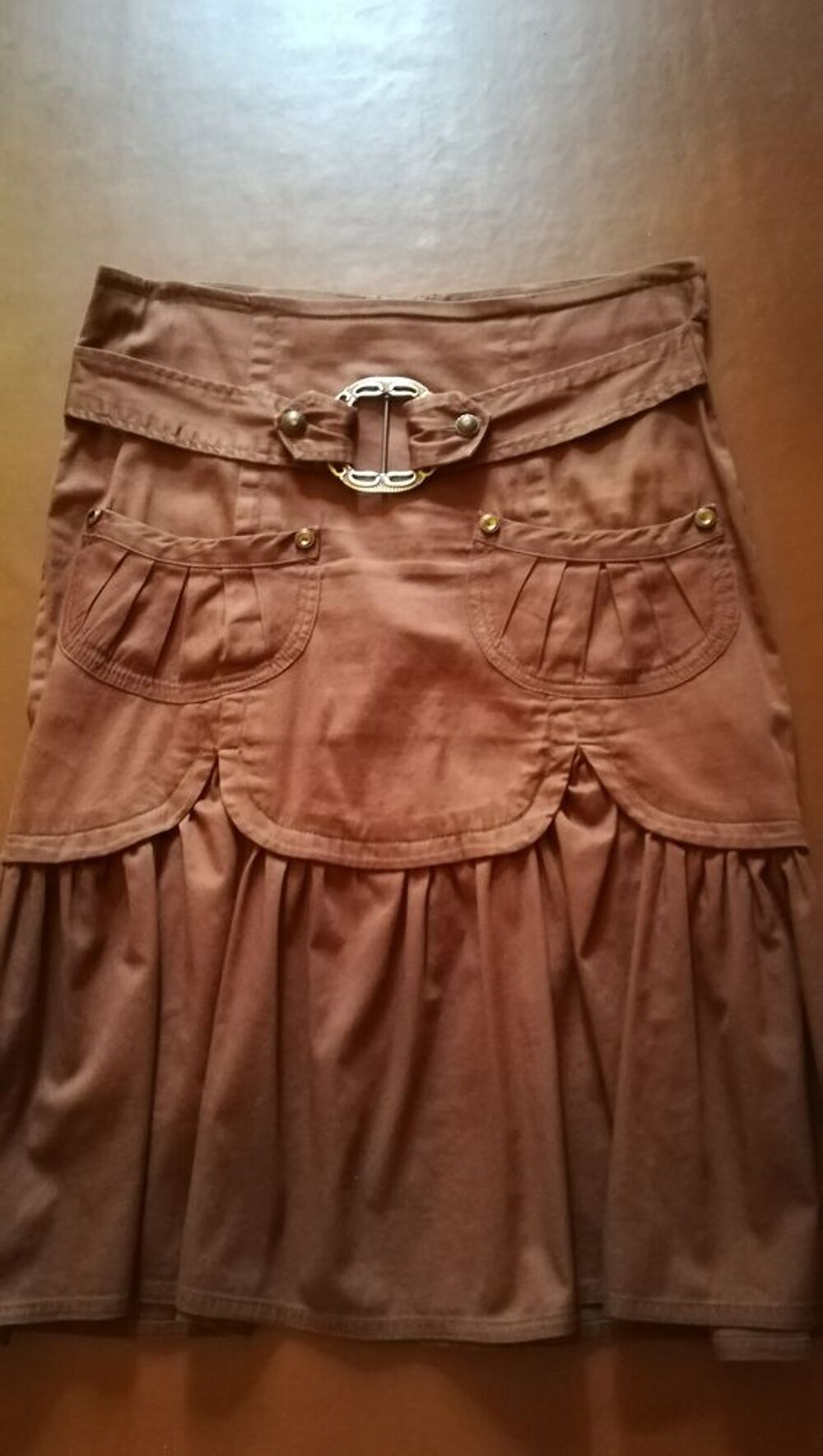 Jupe marron Morgan 36 - annie66 Vêtements
