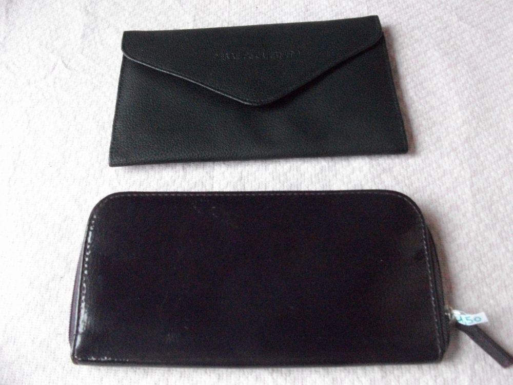 Porte-feuilles+Papiers de 1 € &agrave; 3 €- neufs Maroquinerie