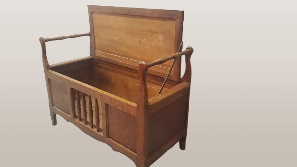 Coffre ancien en bois - charme de l'authentique Meubles