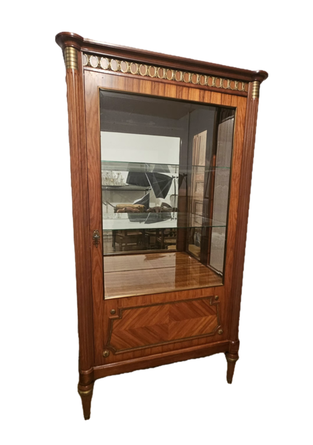 Vitrine biblioth&egrave;que style louis XVI Meubles