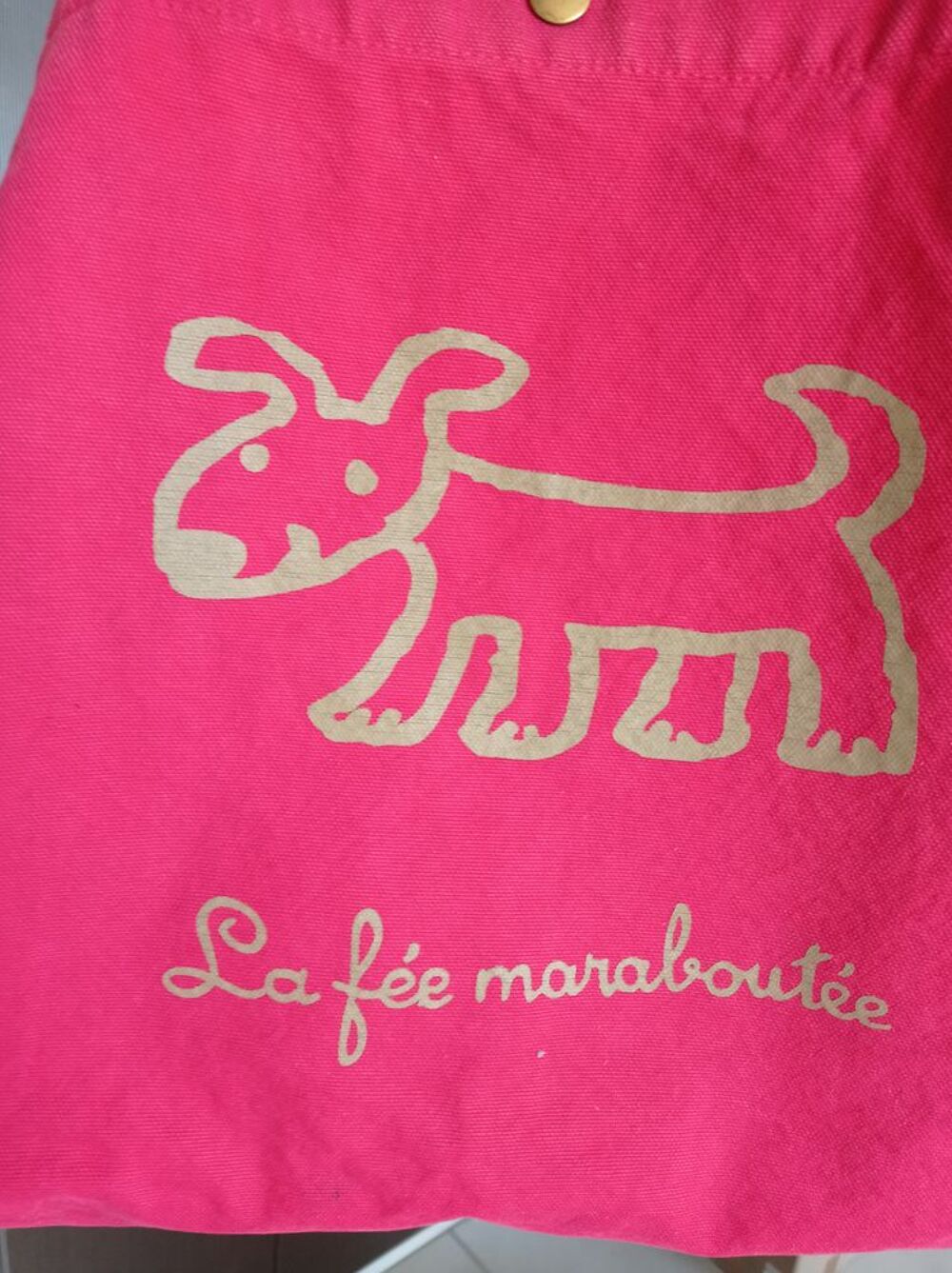 Sac &agrave; main cabas La F&eacute;e Marabout&eacute;e Maroquinerie