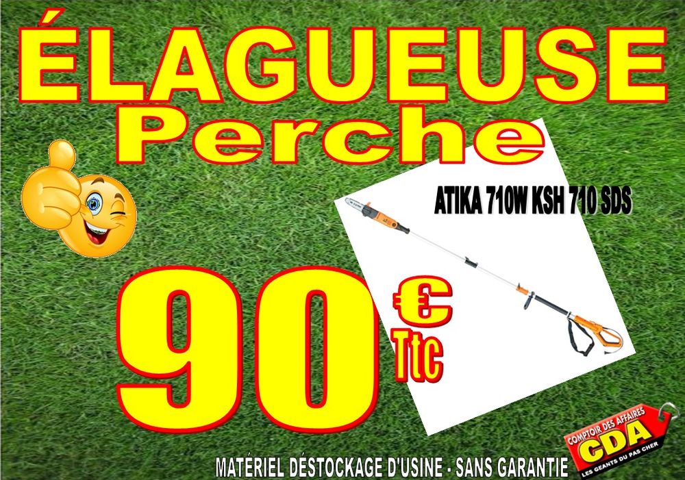 Broyeur – debrousailleur – souffleur scarificateur - &eacute;lagueuse perche Bricolage