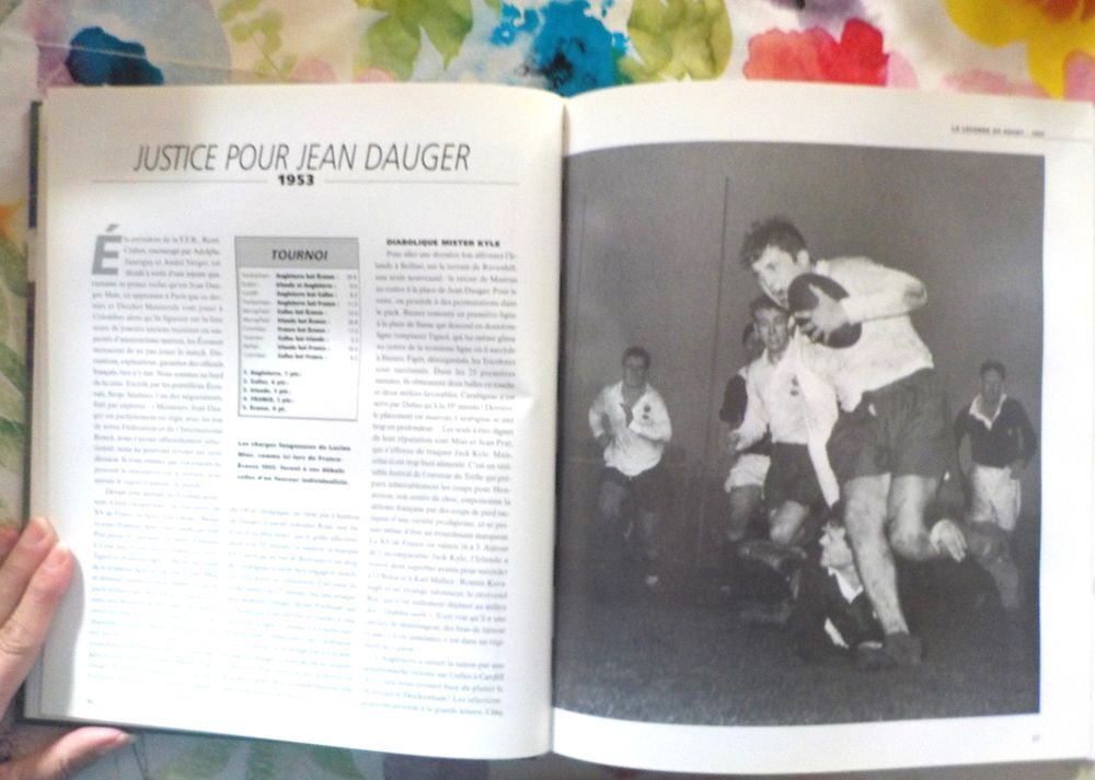 LA LEGENDE DU RUGBY par Henri GARCIA Ed. Minerva Livres et BD