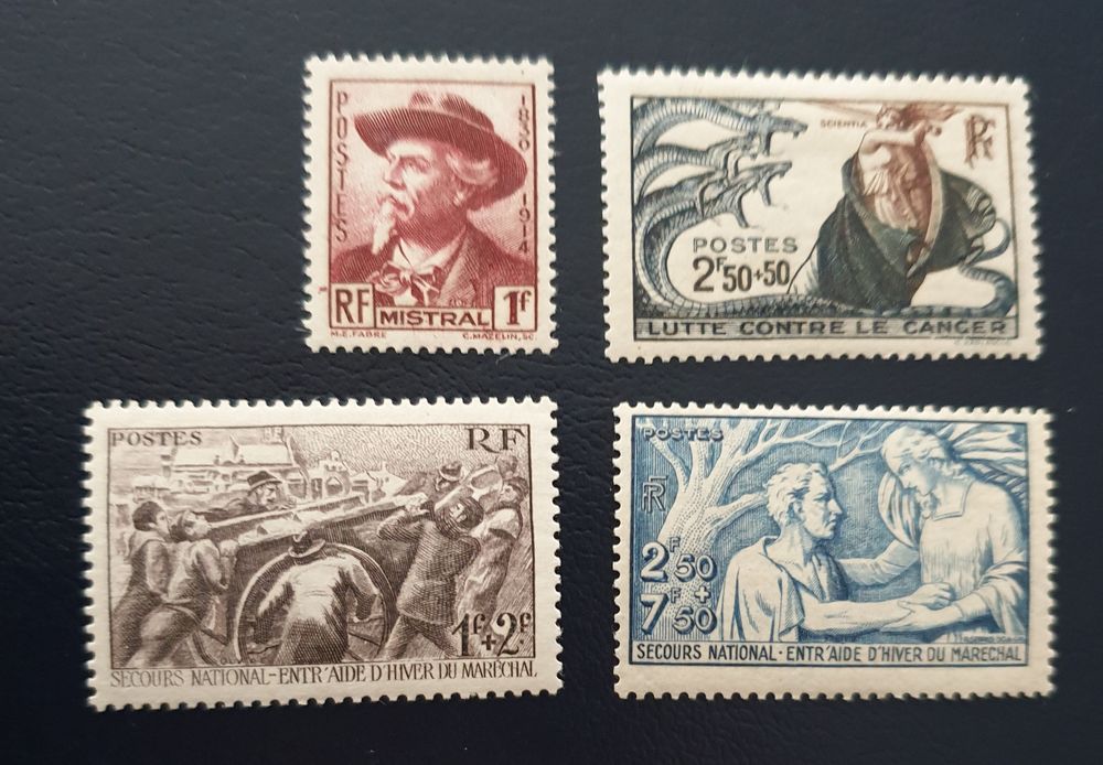 495 &agrave; 498 timbres avec charni&egrave;res 