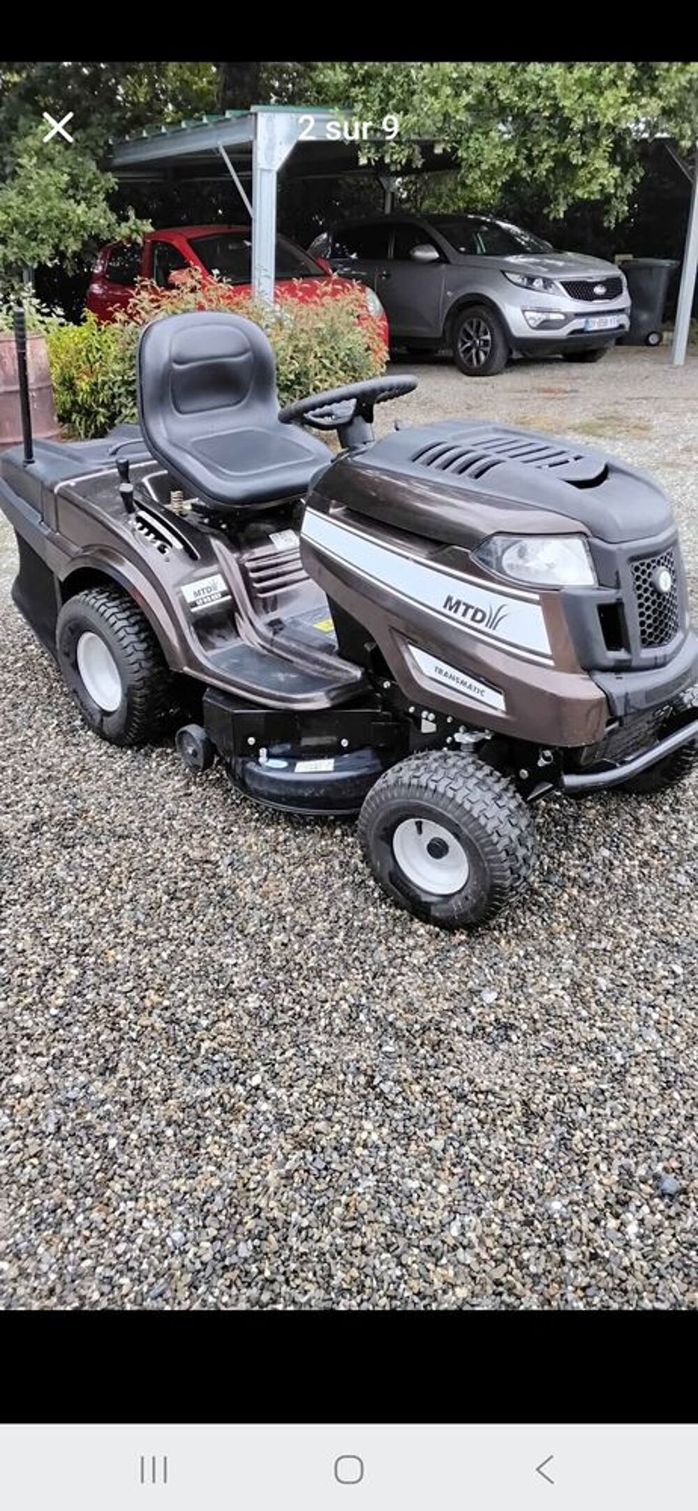 Tracteur Tondeuse Jardin