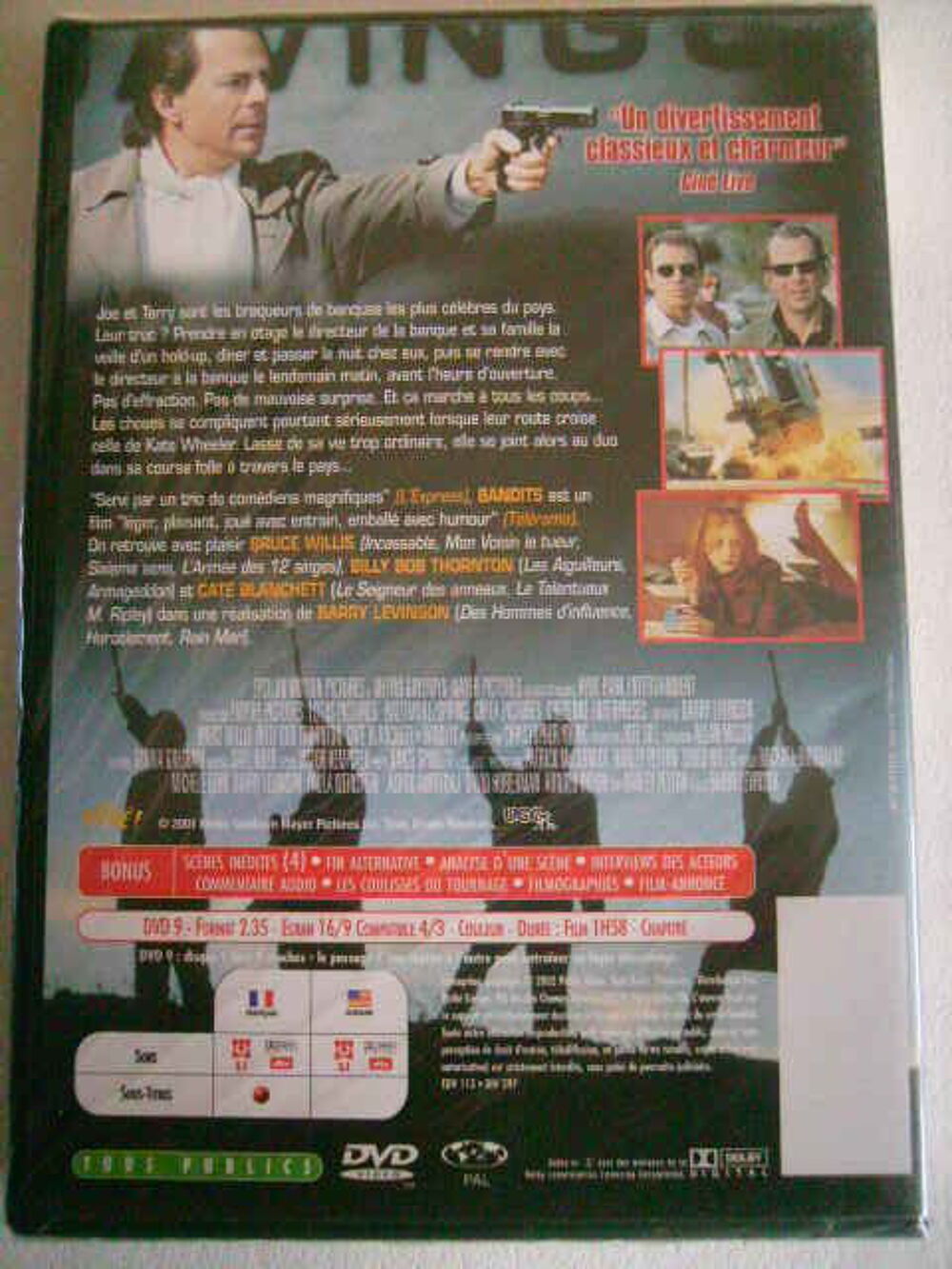DVDs FILMS avec "BRUCE WILLIS" DVD et blu-ray