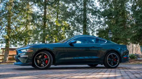 Ford Mustang 5.0 V8 Bullitt – B&O, LED, Cockpit Digital 2019 occasion Bordeaux 33000