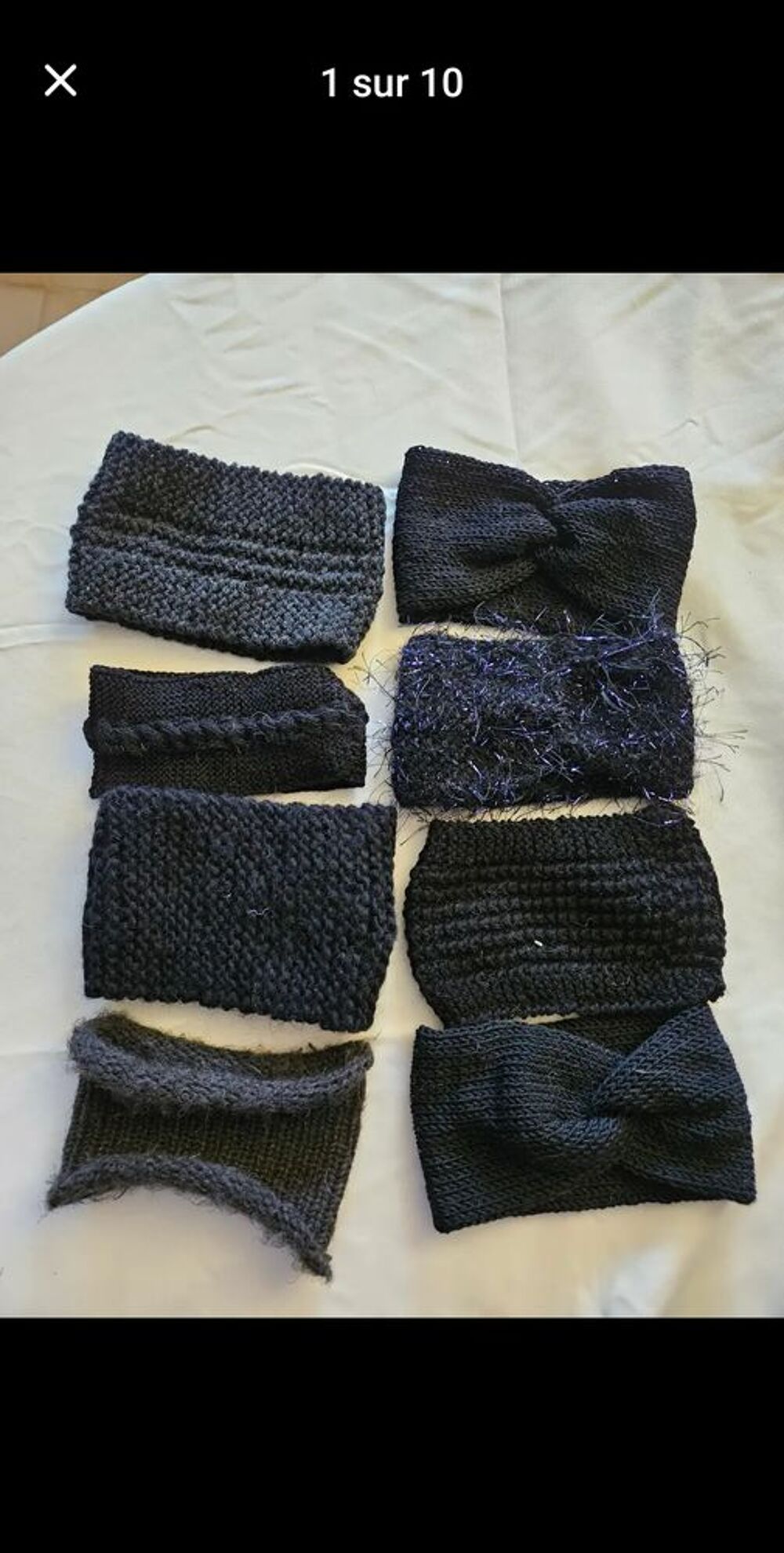 headbands differents coloris Vêtements