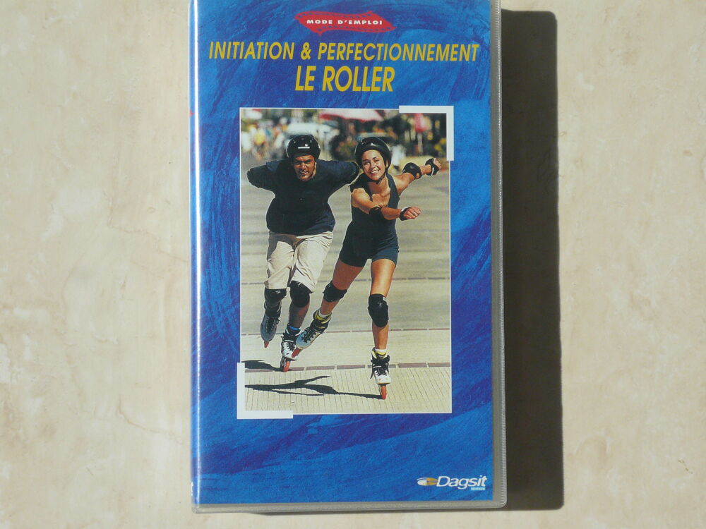 VHS &quot; Initiation et perfectionnement Le roller &quot; Photos/Video/TV