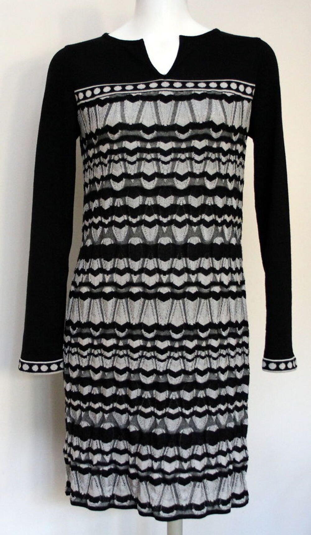 Robe noir et blanc MISSONI T.M Vêtements