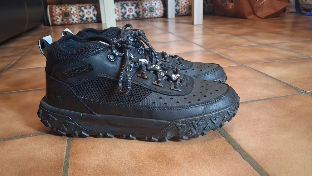 Timberland Greenstride Motion 6 Mid en cuir noir Taille 40 Chaussures