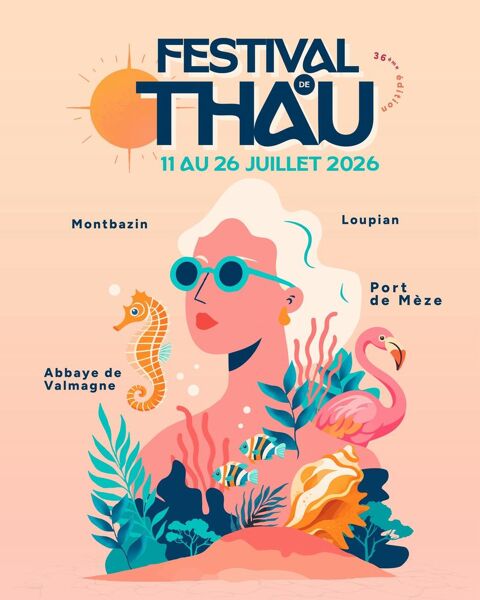 2 places Festival de Thau, Thibaut / Suzane, Mèze (34) 26/07 Montpellier (34)